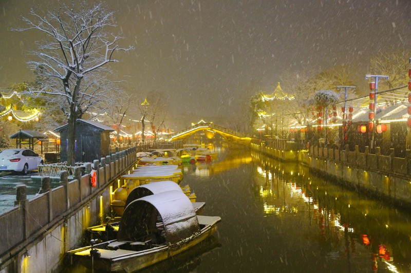 颍上管仲老街  漫天飞舞未央花